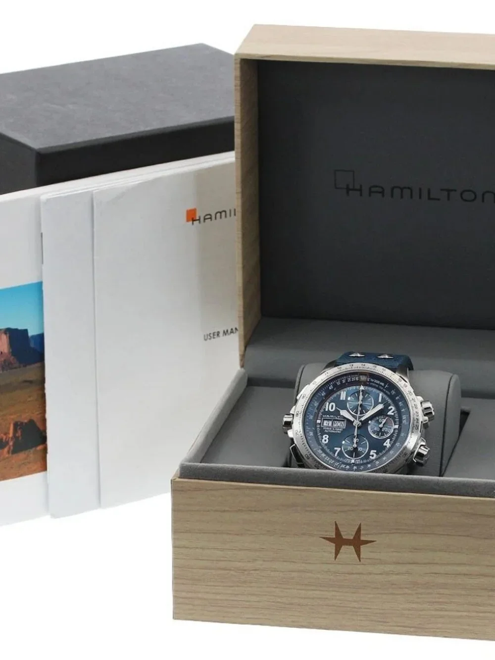 HAMILTON Khaki Aviation X-Wind H779060 Chronograph Automatic Men's Watch_970483